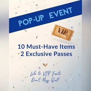 Pop-Up Event Invitation